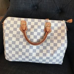 Speedy Damier Azur